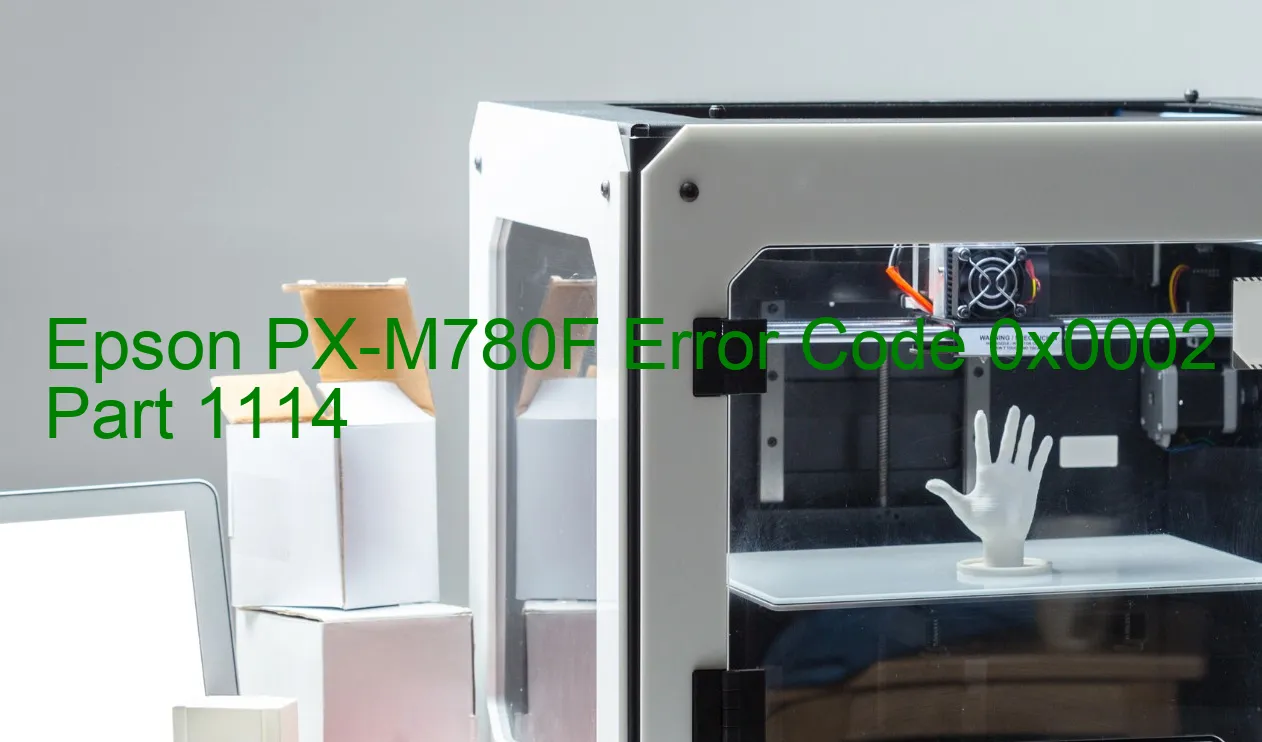 Epson PX-M780F Code d'erreur 0x0002