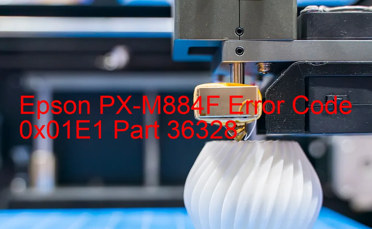 Epson PX-M884F Code d'erreur 0x01E1