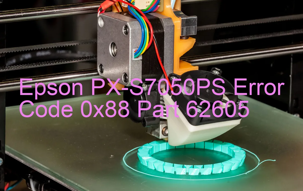 Epson PX-S7050PS Code d'erreur 0x88