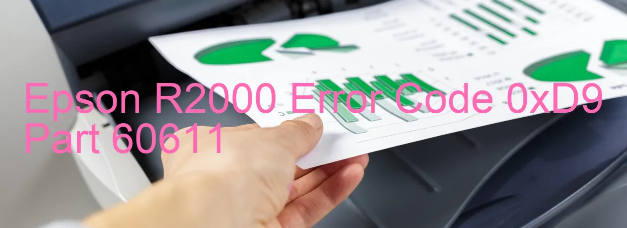 Epson R2000 Code d'erreur 0xD9