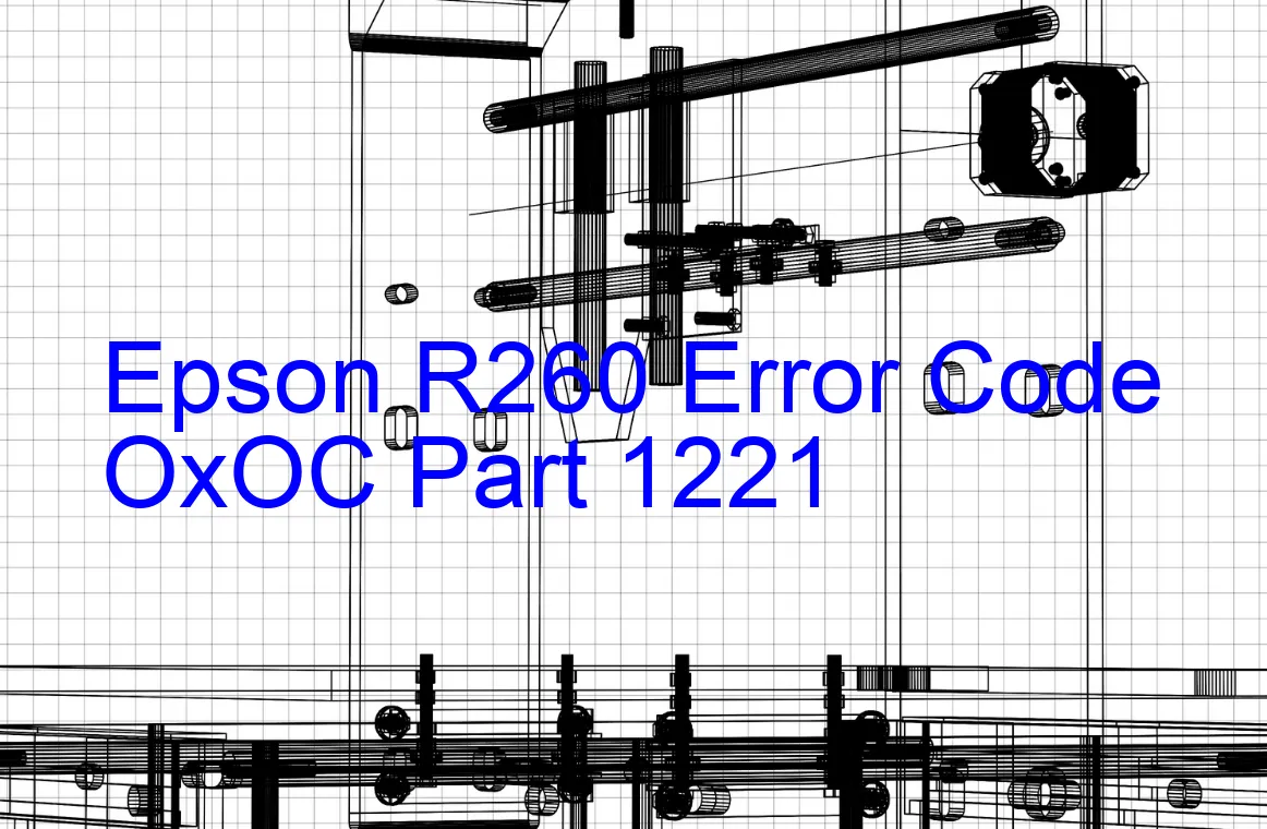 Epson R260 Code d'erreur OxOC