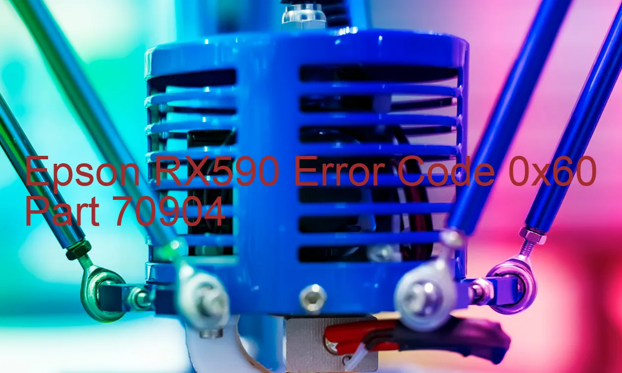 Epson RX590 Code d'erreur 0x60