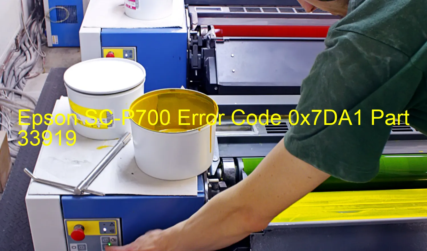 Epson SC-P700 Code d'erreur 0x7DA1