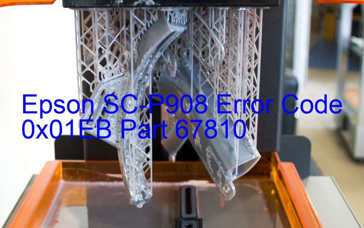 Epson SC-P908 Code d'erreur 0x01EB