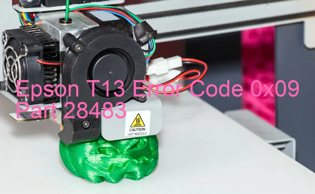 Epson T13 Code d'erreur 0x09