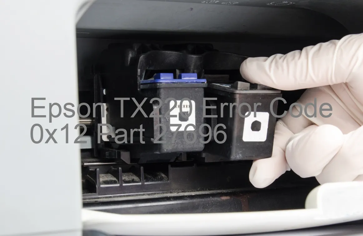 Epson TX220 Code d'erreur 0x12