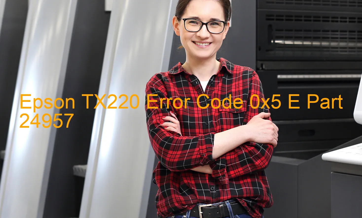 Epson TX220 Code d'erreur 0x5 E