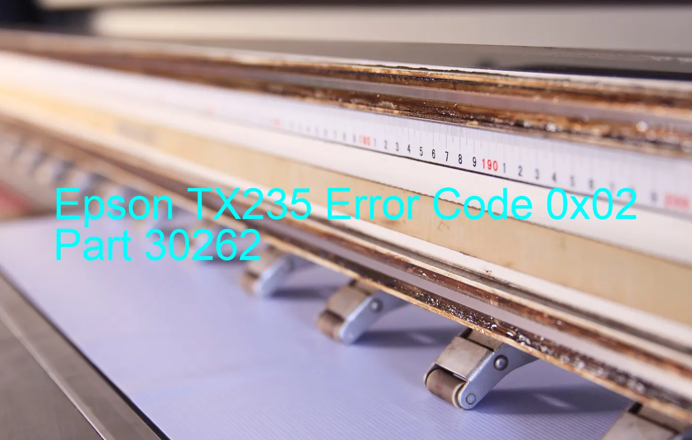 Epson TX235 Code d'erreur 0x02