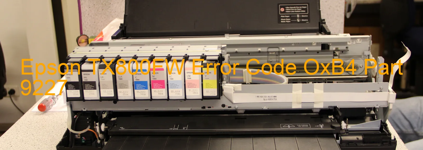 Epson TX800FW Code d'erreur OxB4