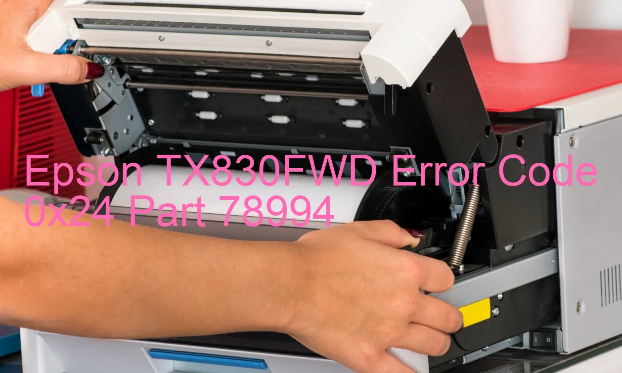 Epson TX830FWD Code d'erreur 0x24