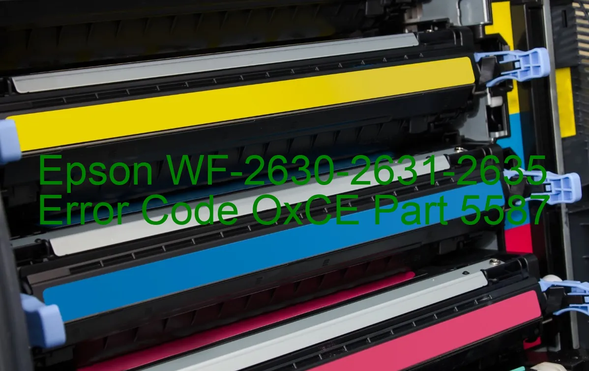 Epson WF-2630-2631-2635 Code d'erreur OxCE