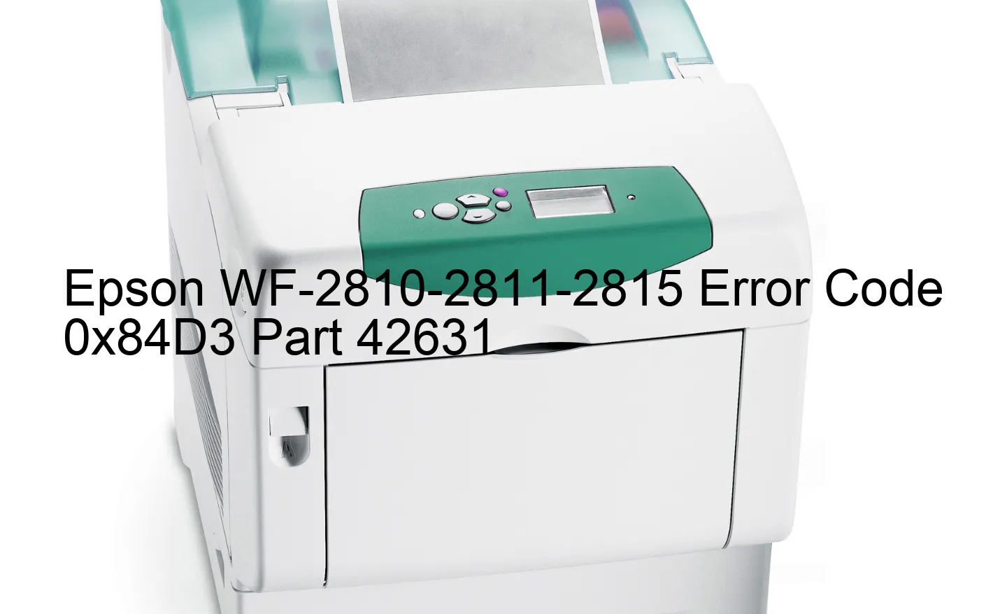 Epson WF-2810-2811-2815 Code d'erreur 0x84D3