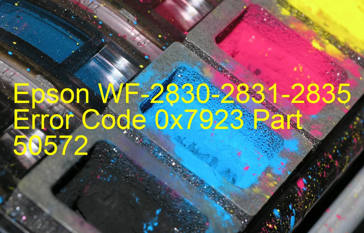 Epson WF-2830-2831-2835 Code d'erreur 0x7923