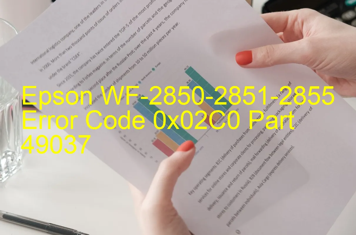 Epson WF-2850-2851-2855 Code d'erreur 0x02C0