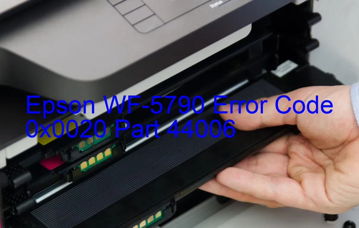 Epson WF-5790 Code d'erreur 0x0020