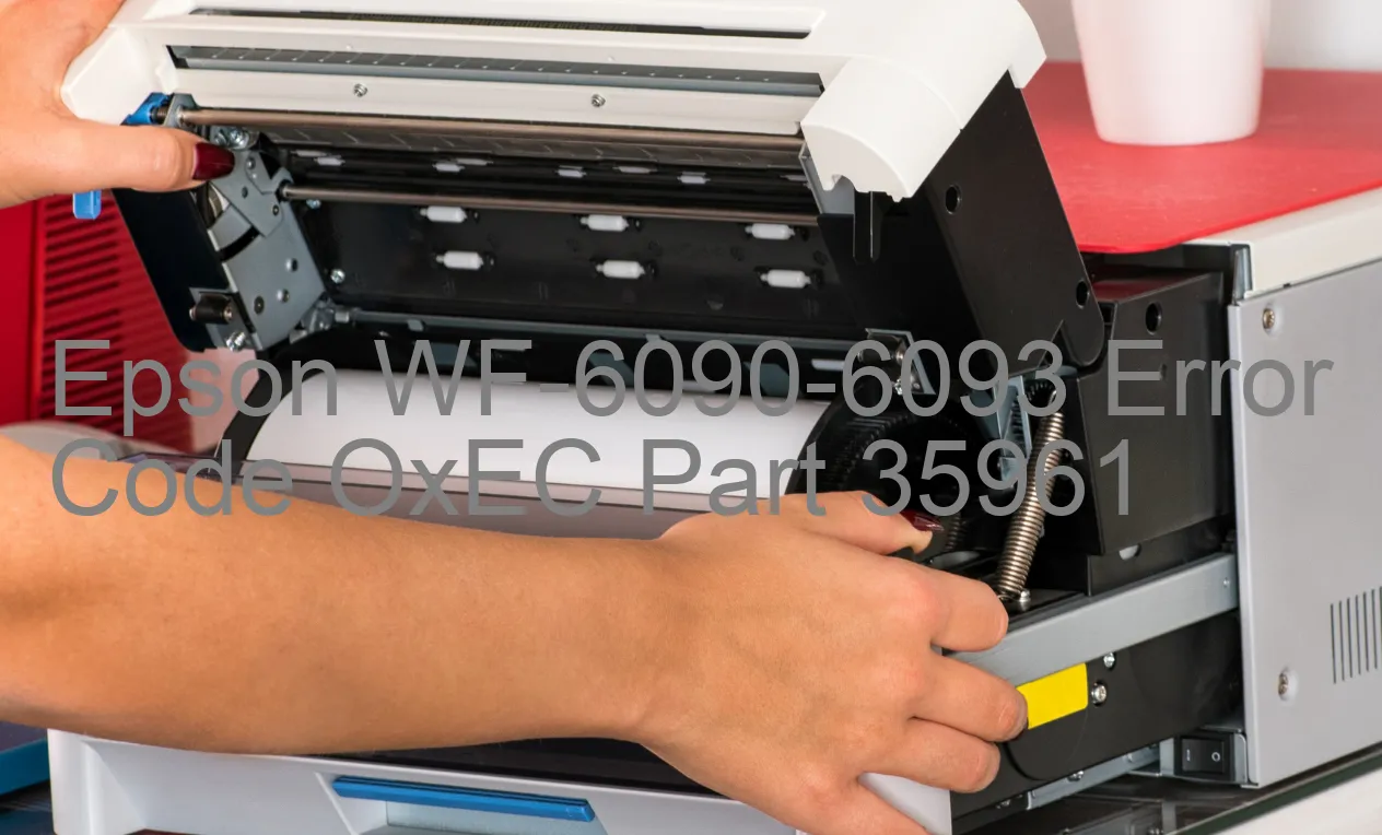 Epson WF-6090-6093 Code d'erreur OxEC