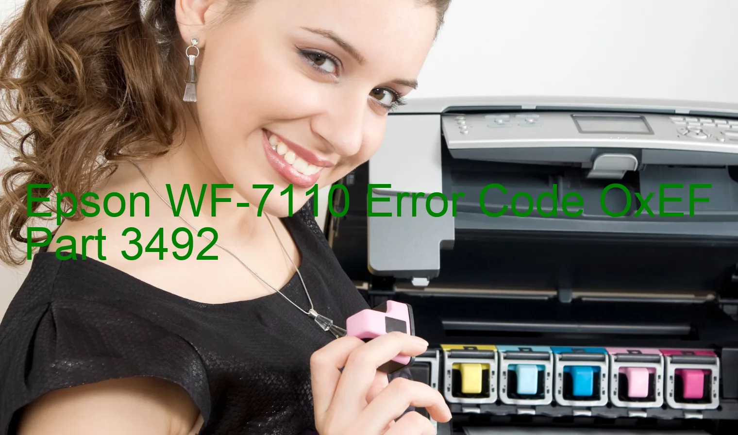 Epson WF-7110 Code d'erreur OxEF