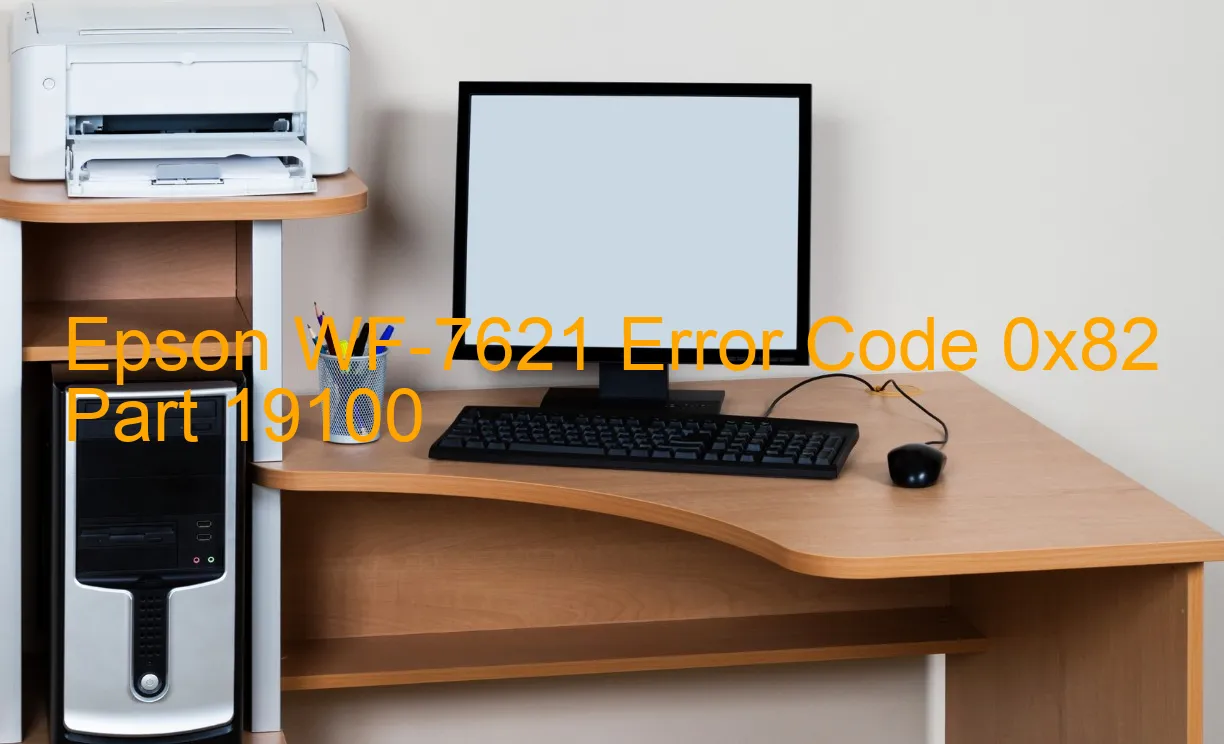 Epson WF-7621 Code d'erreur 0x82