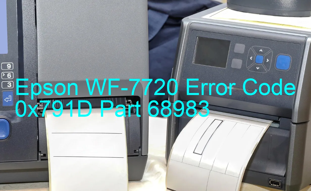 Epson WF-7720 Code d'erreur 0x791D