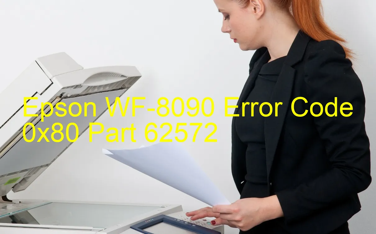 Epson WF-8090 Code d'erreur 0x80