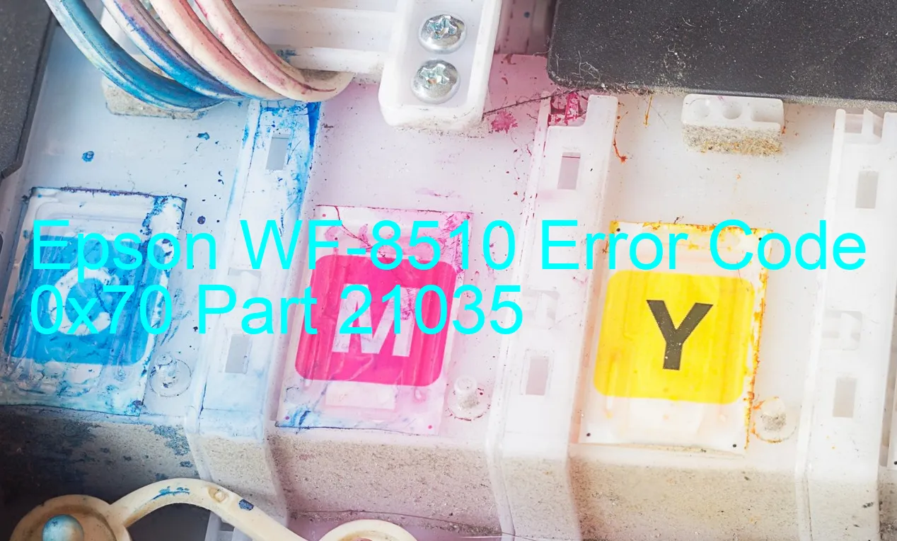 Epson WF-8510 Code d'erreur 0x70