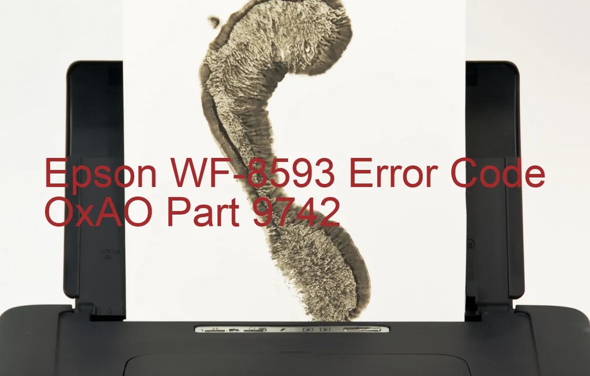 Epson WF-8593 Code d'erreur OxAO