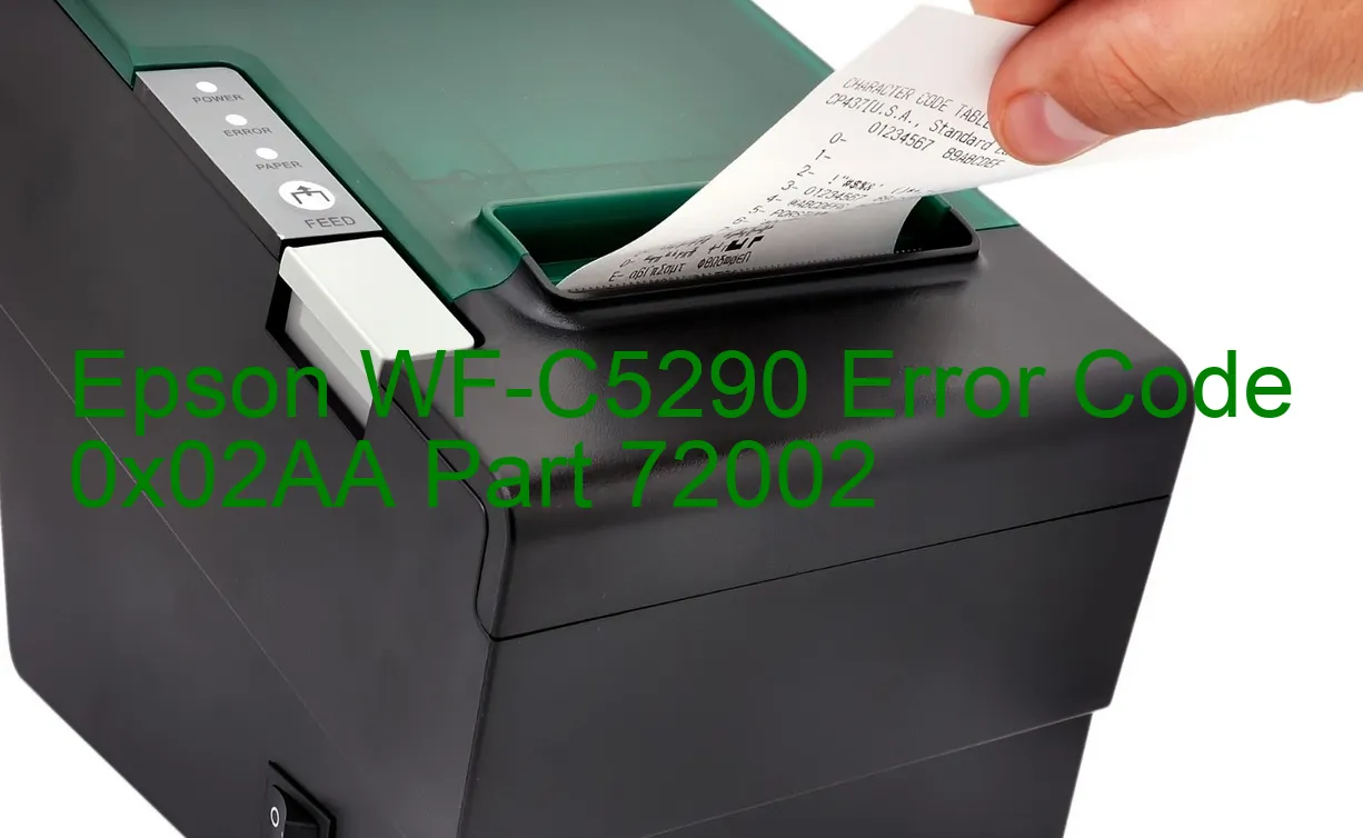 Epson WF-C5290 Code d'erreur 0x02AA