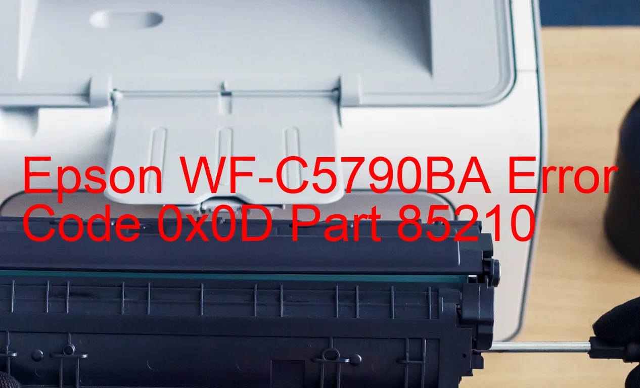 Epson WF-C5790BA Code d'erreur 0x0D