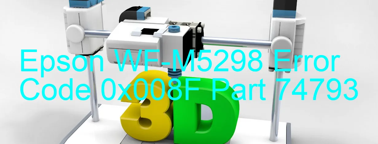 Epson WF-M5298 Code d'erreur 0x008F