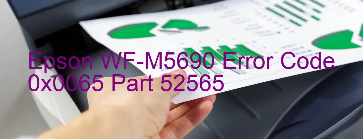 Epson WF-M5690 Code d'erreur 0x0065