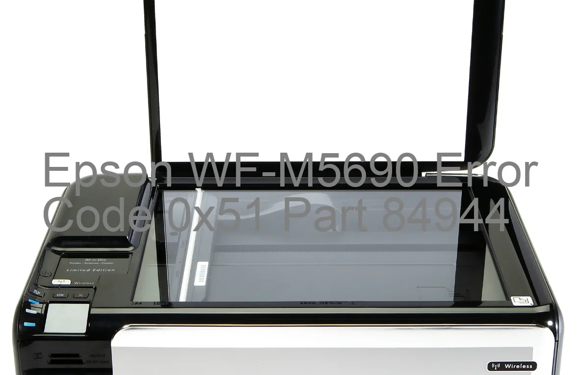 Epson WF-M5690 Code d'erreur 0x51