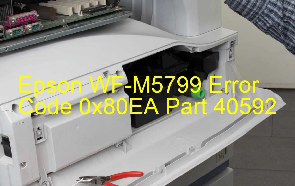 Epson WF-M5799 Code d'erreur 0x80EA