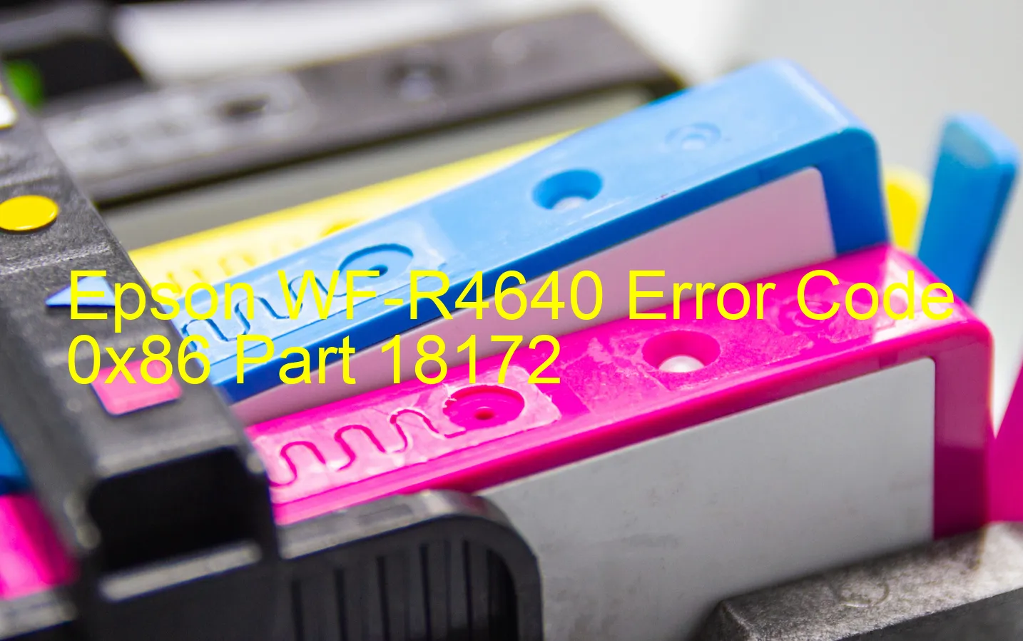 Epson WF-R4640 Code d'erreur 0x86