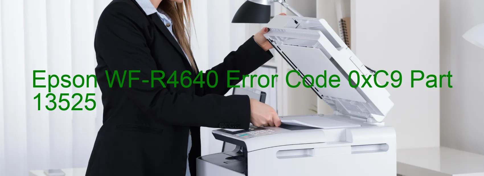 Epson WF-R4640 Code d'erreur 0xC9