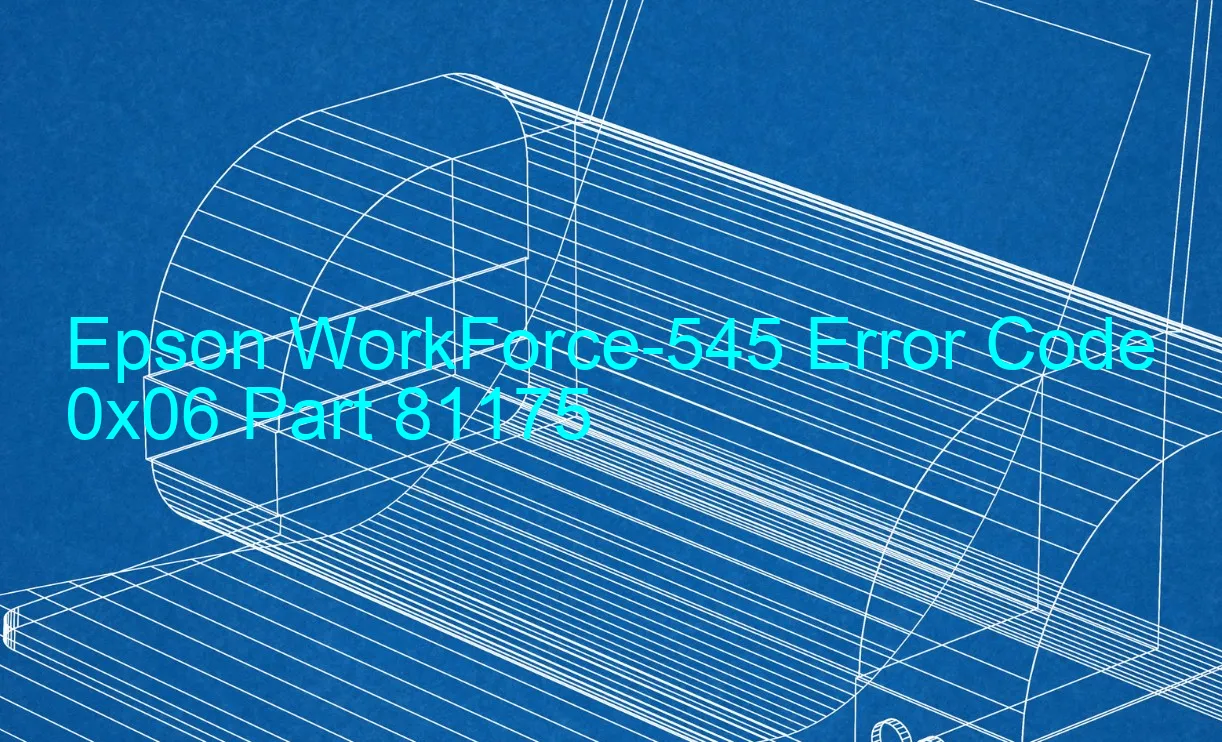 Epson WorkForce-545 Code d'erreur 0x06