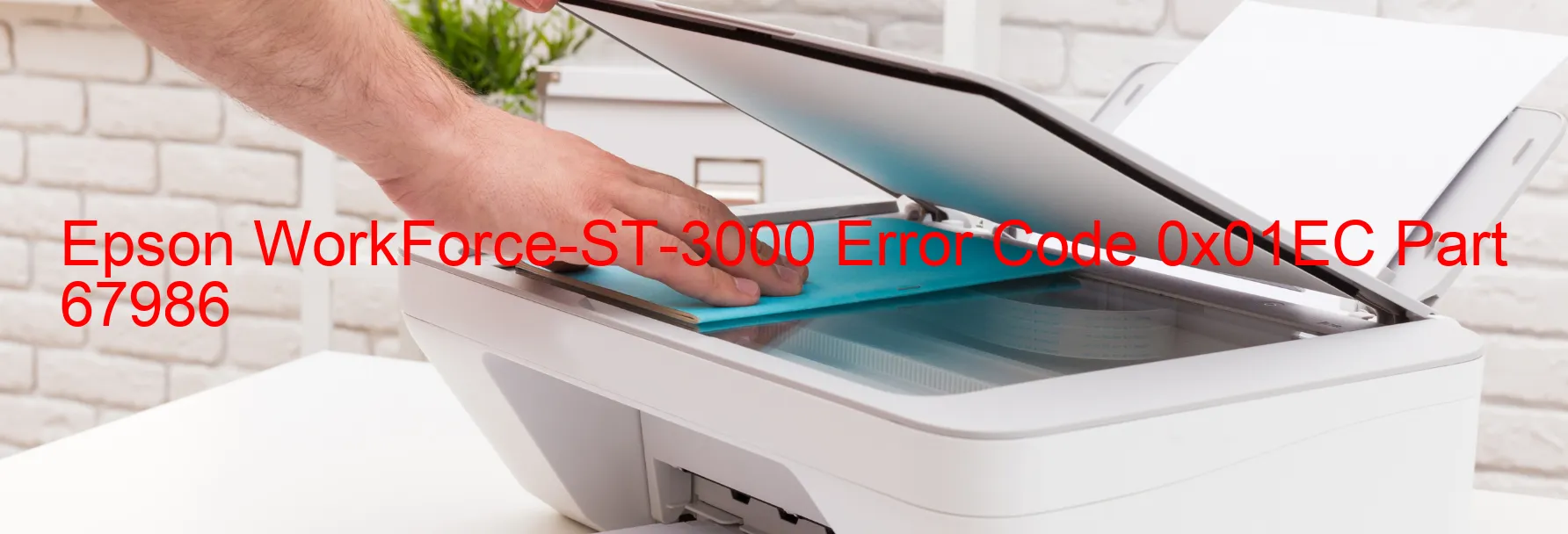 Epson WorkForce-ST-3000 Code d'erreur 0x01EC