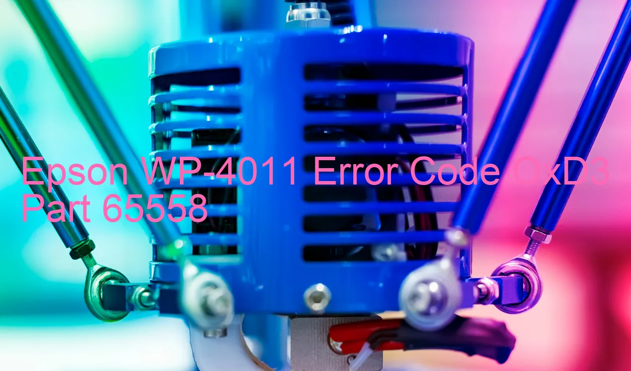 Epson WP-4011 Code d'erreur OxD3