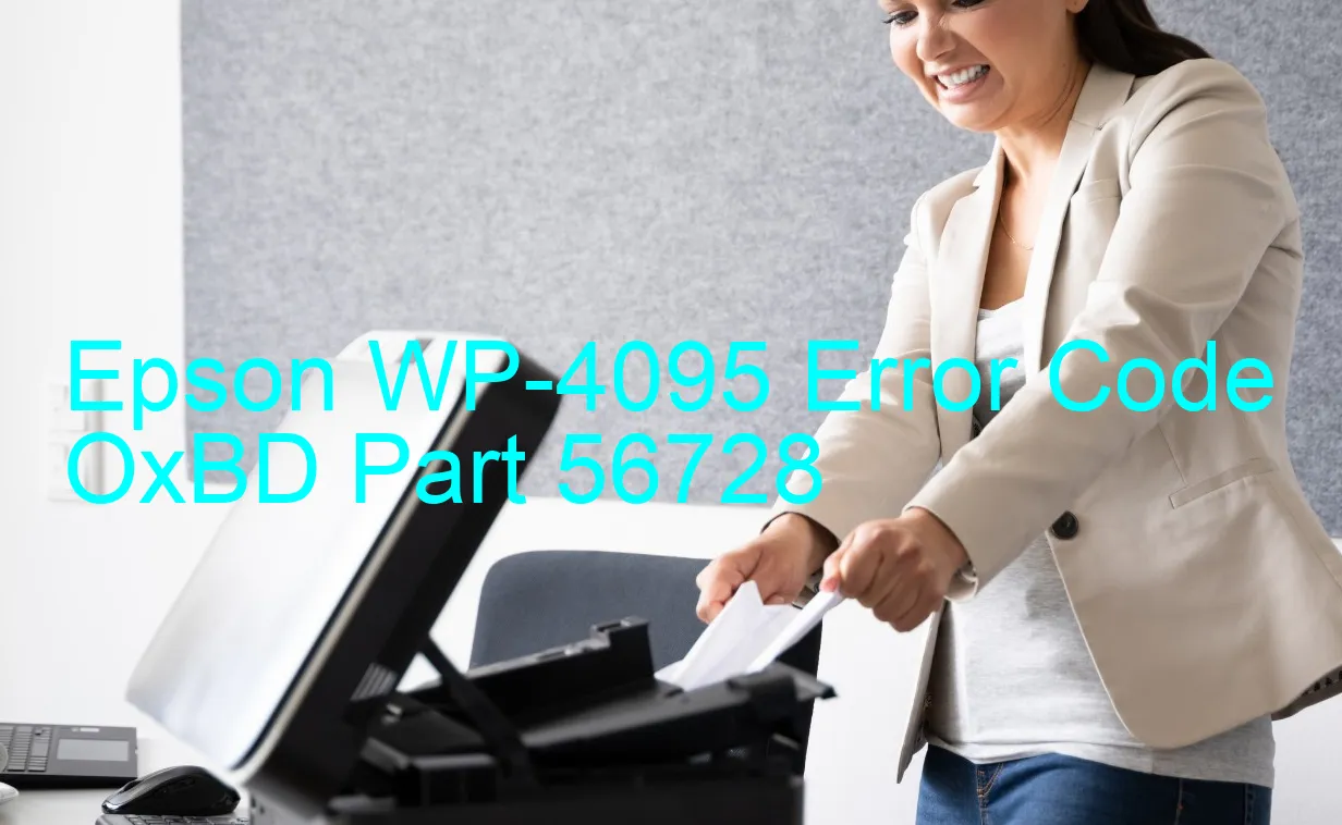 Epson WP-4095 Code d'erreur OxBD