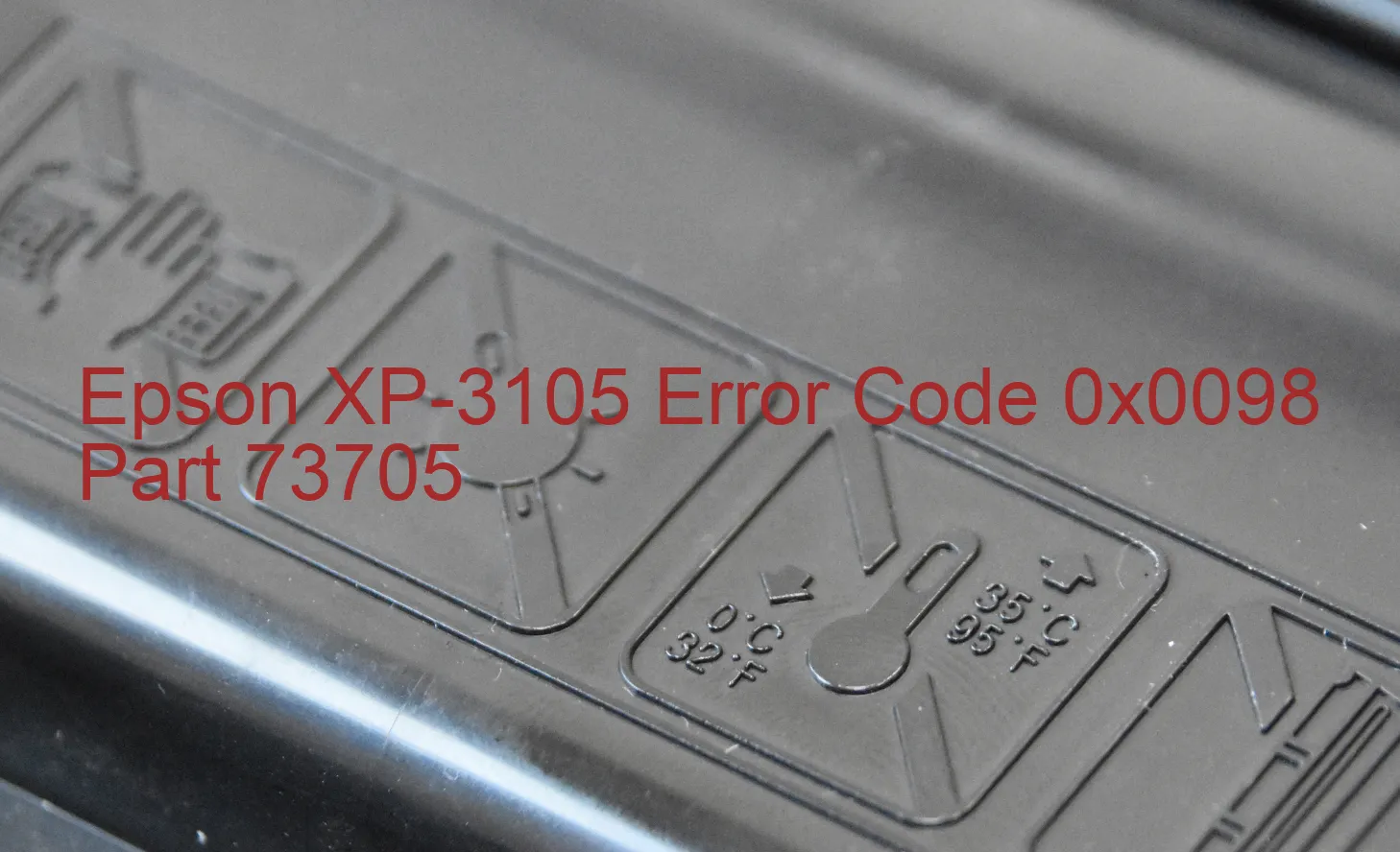 Epson XP-3105 Code d'erreur 0x0098