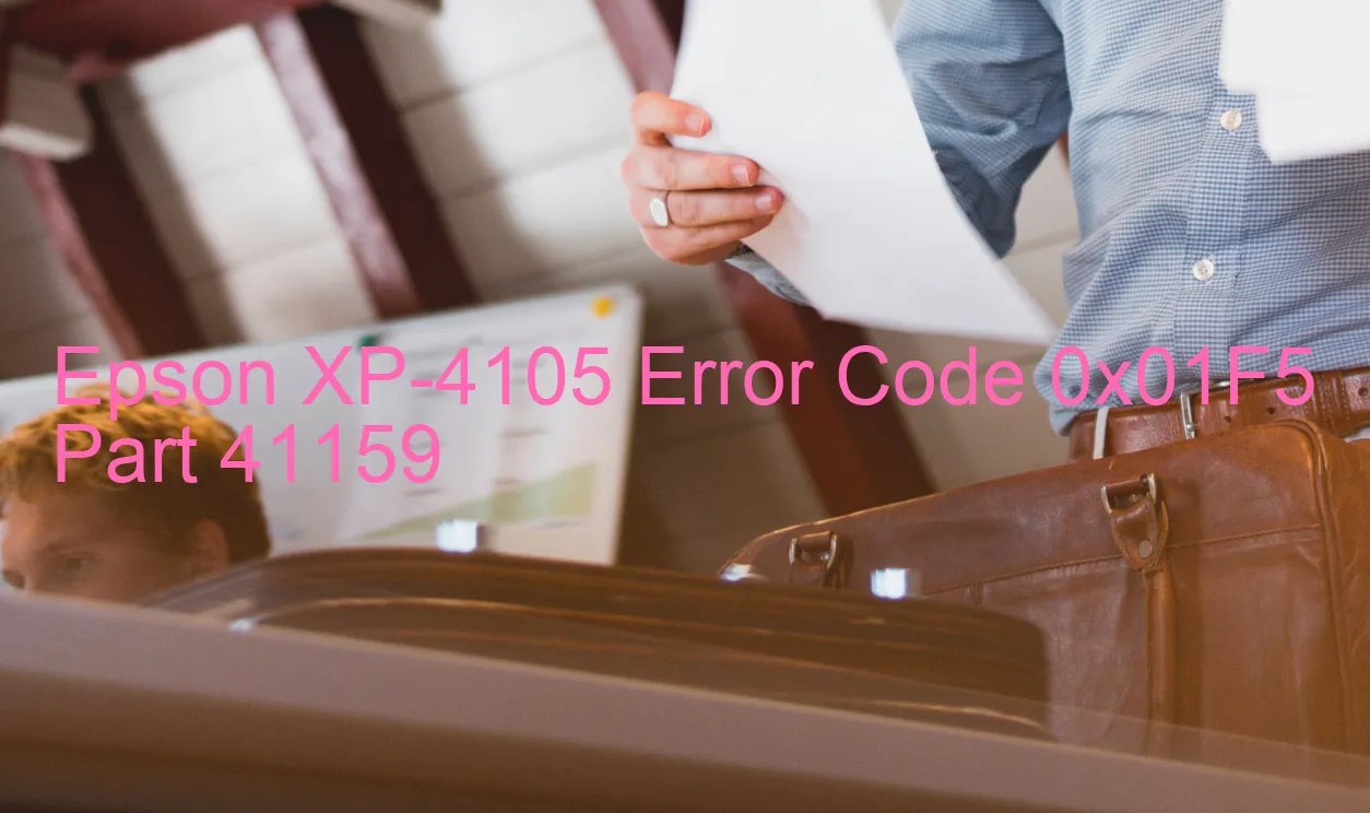 Epson XP-4105 Code d'erreur 0x01F5