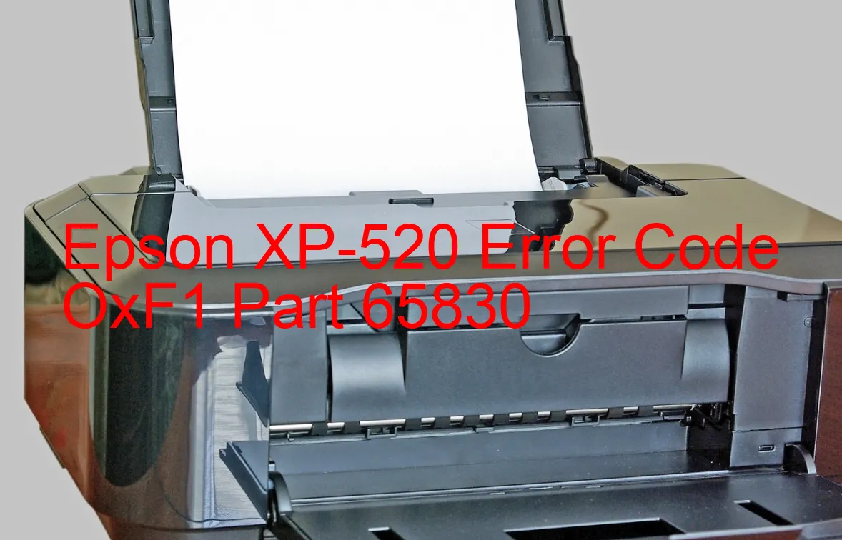 Epson XP-520 Code d'erreur OxF1