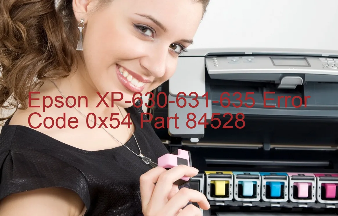 Epson XP-630-631-635 Code d'erreur 0x54