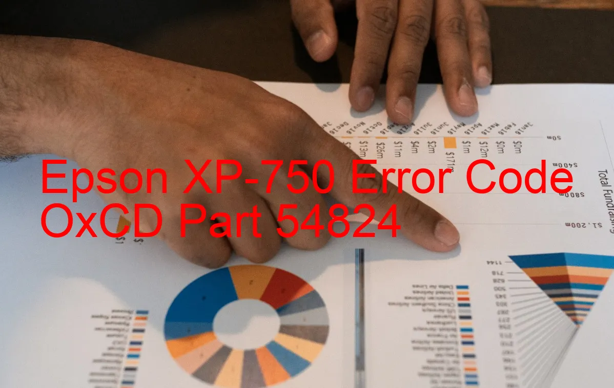 Epson XP-750 Code d'erreur OxCD