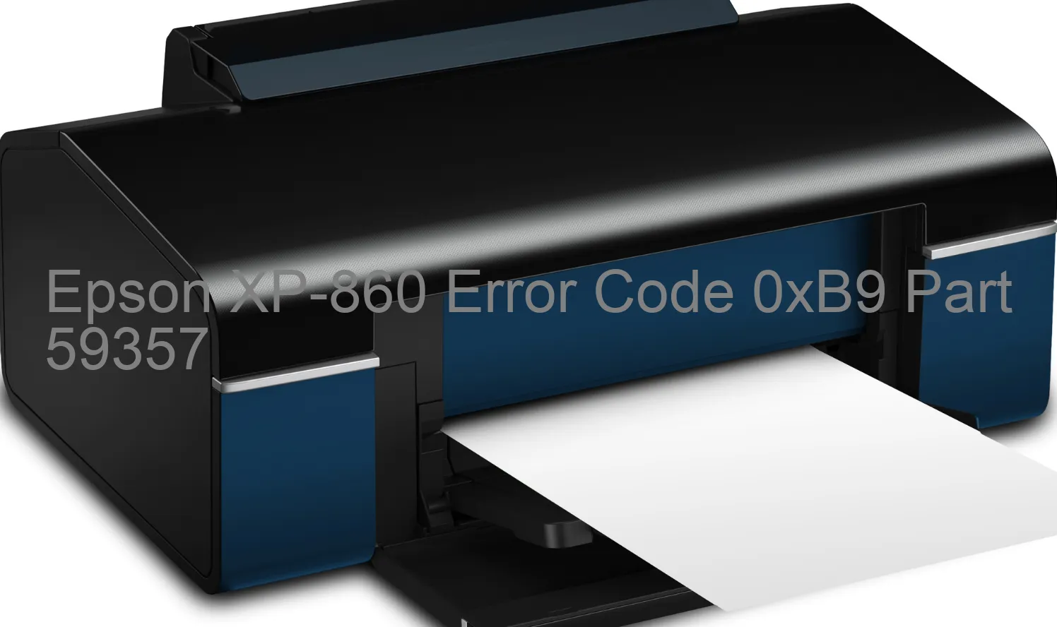 Epson XP-860 Code d'erreur 0xB9